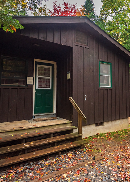 Campground Cabin exterior