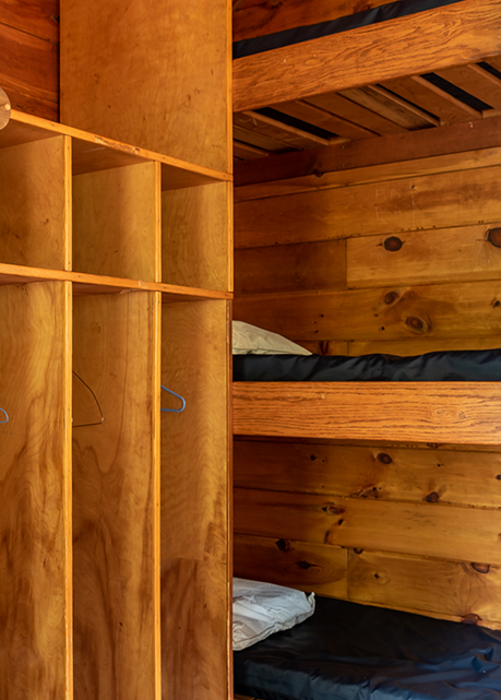 Grace Cabin bunks