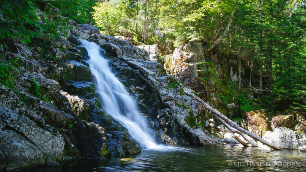 A waterfall at Mt Marcy