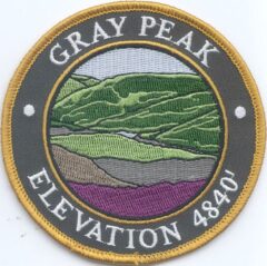 Gray Peak Patch