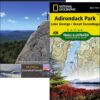 ADK Eastern Trails guide book and map pack