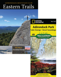 ADK Eastern Trails guide book and map pack