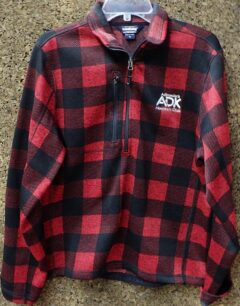 Image of red black checkered jacket
