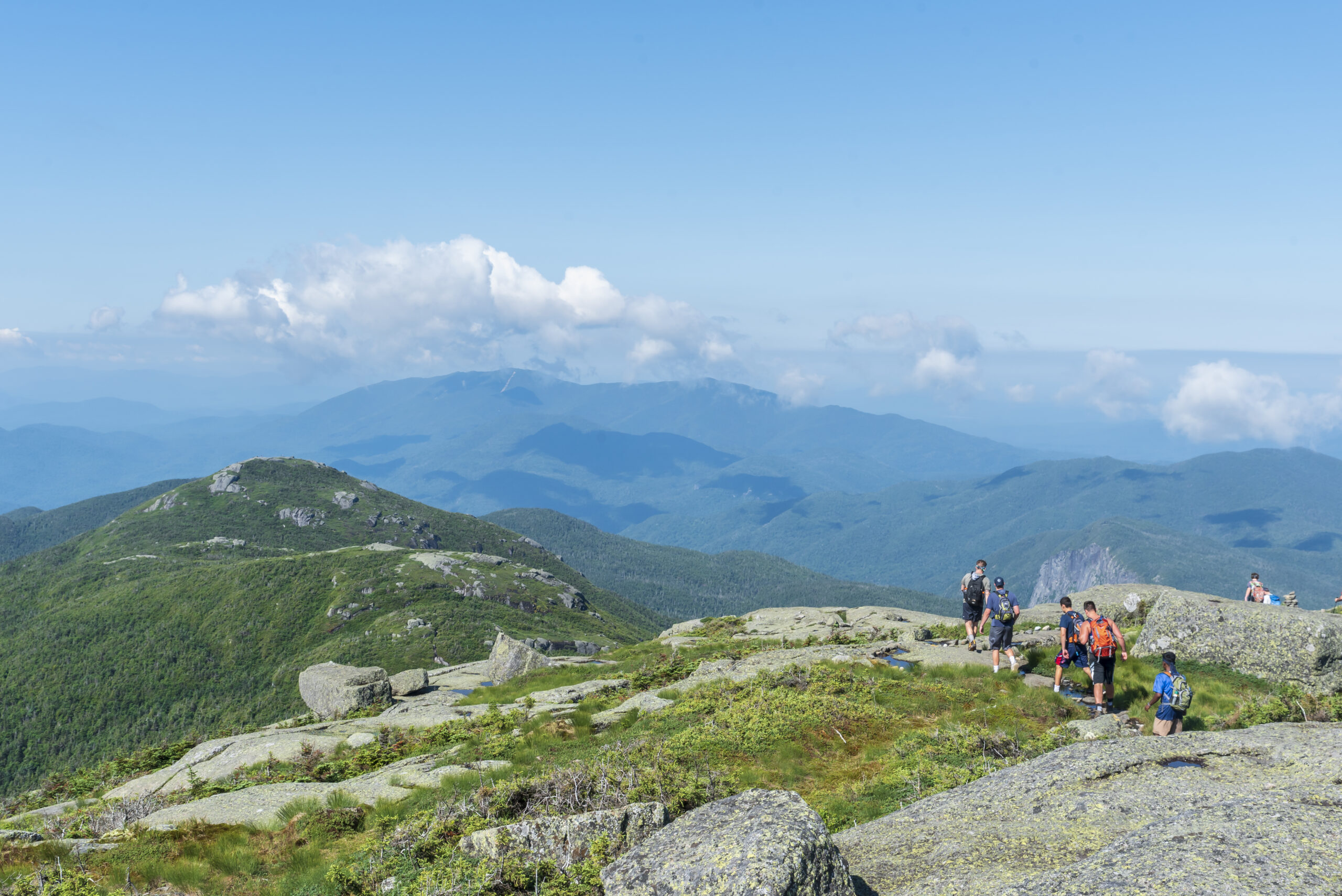 Hikers on Algonquin