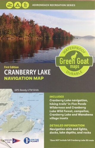 Front of Cranberry Lake map