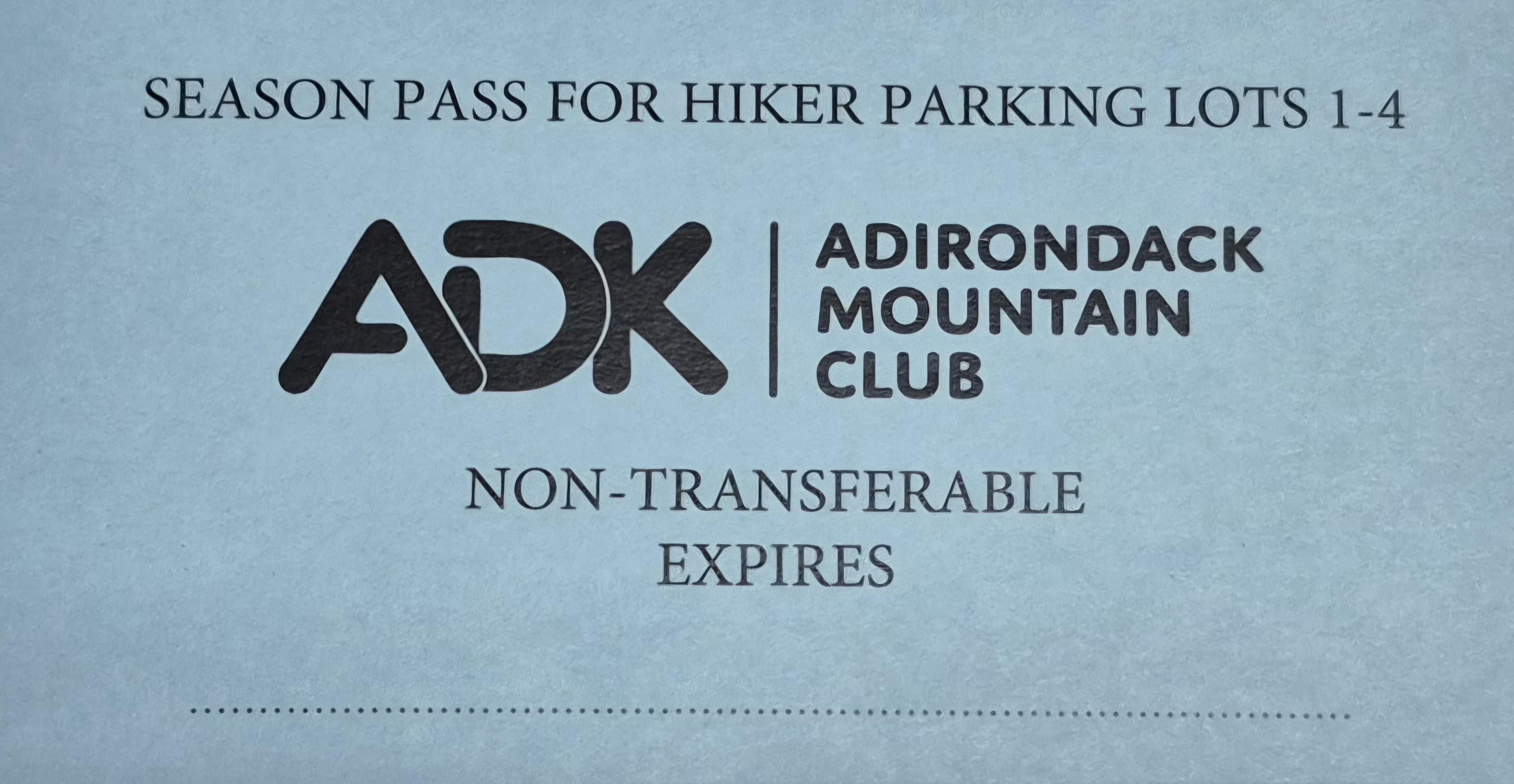 Member Parking Pass - Full Season