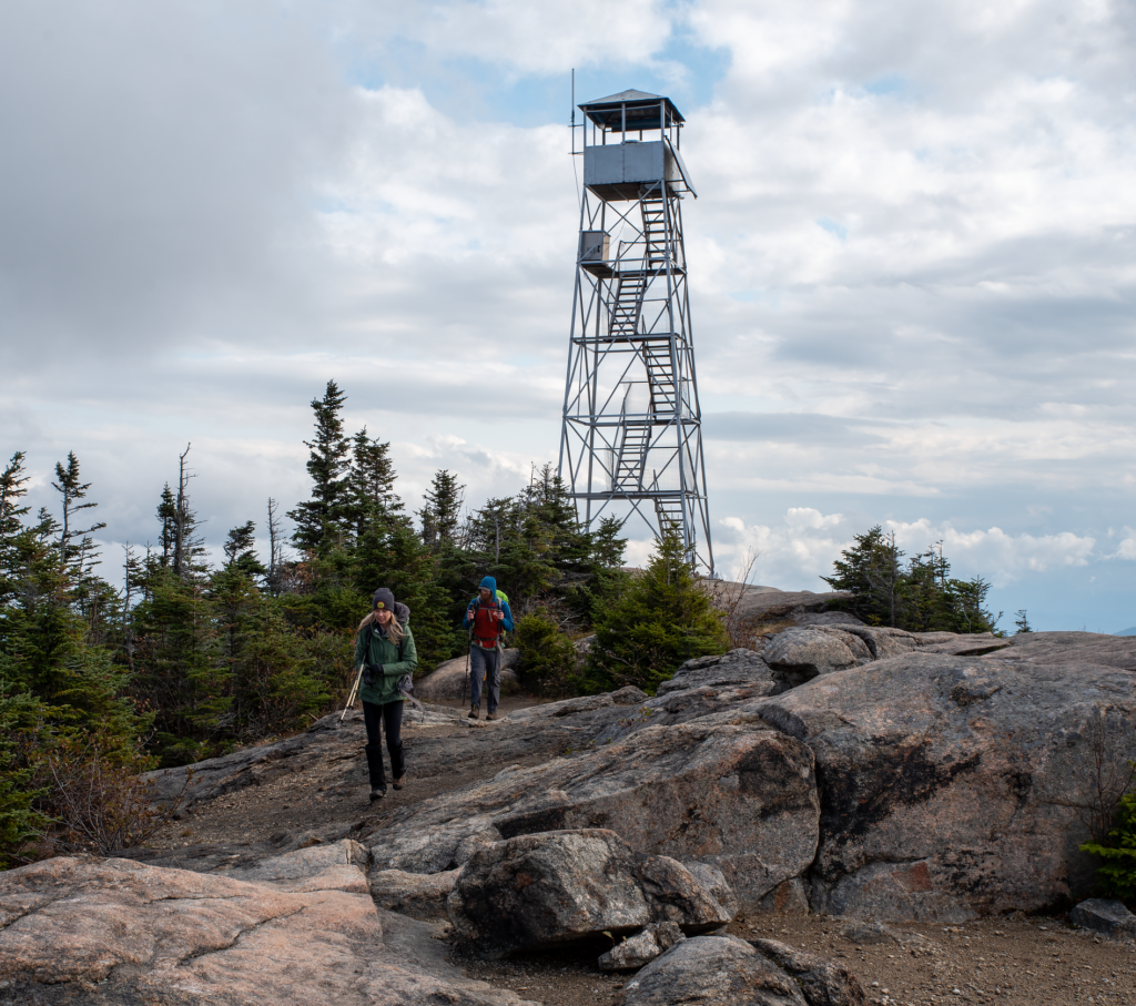 guided hike on hurricane mountain