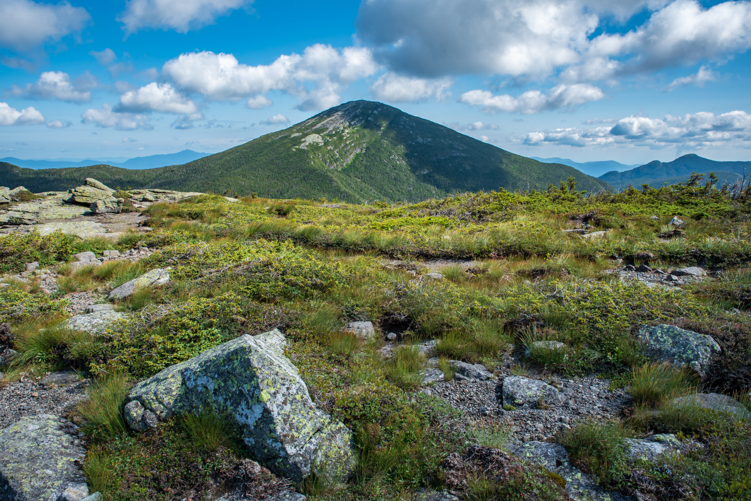 landscape view from the summit of Skylight in the Adirondacks