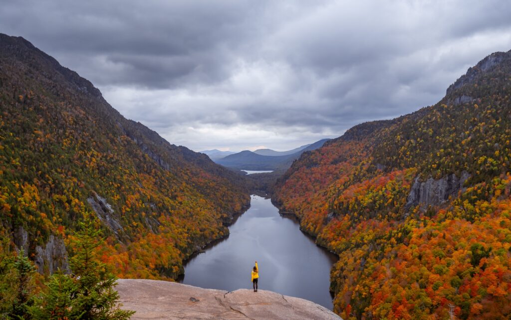 indian head in the adirondacks in autumn