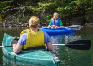 naturalist paddle at heart lake