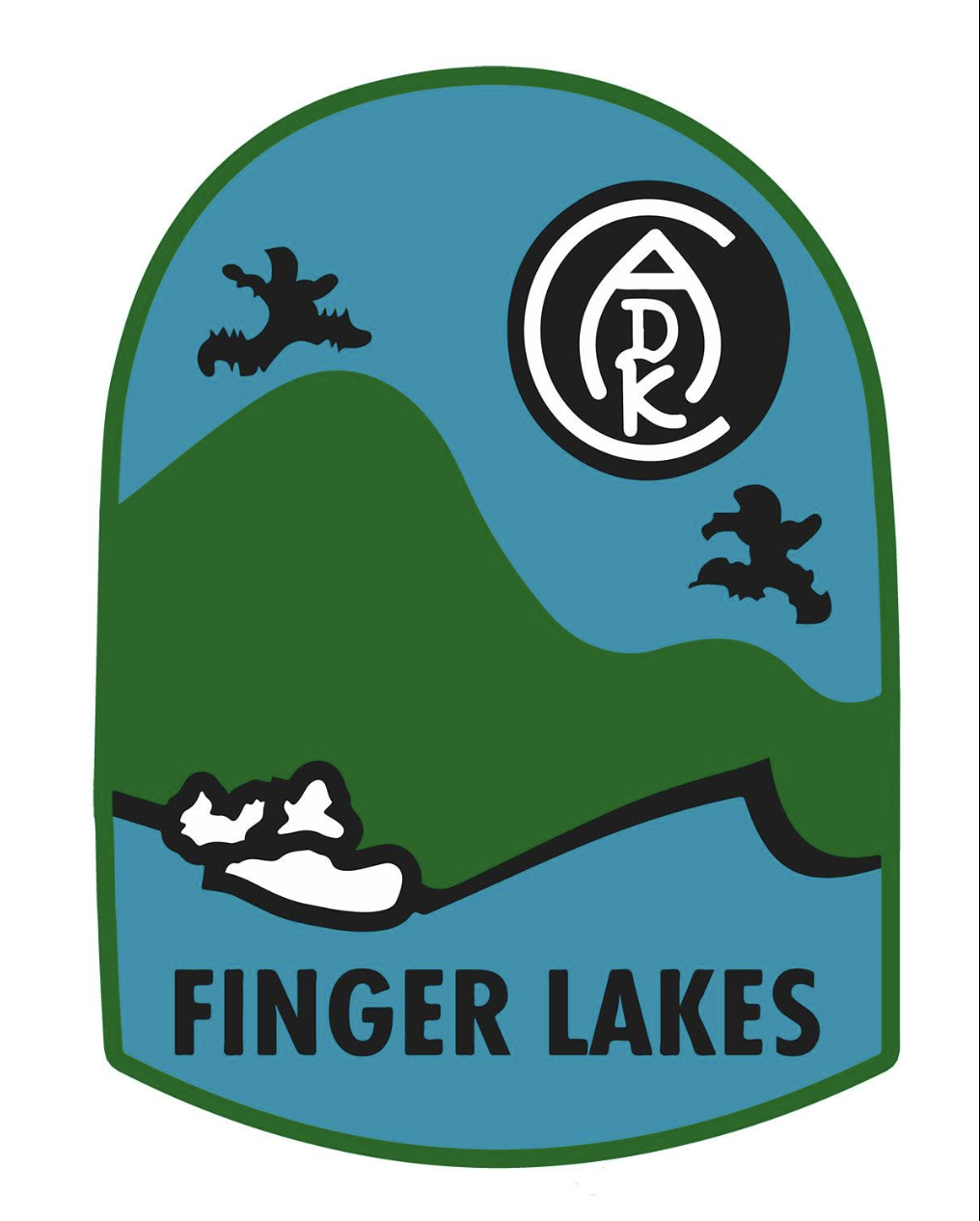 Finger Lakes Chapter of the ADK mountain club seal