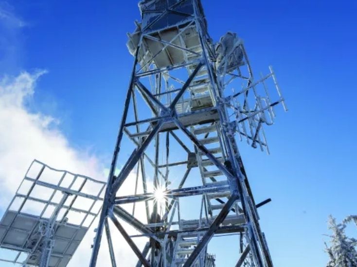 black mountain fire tower