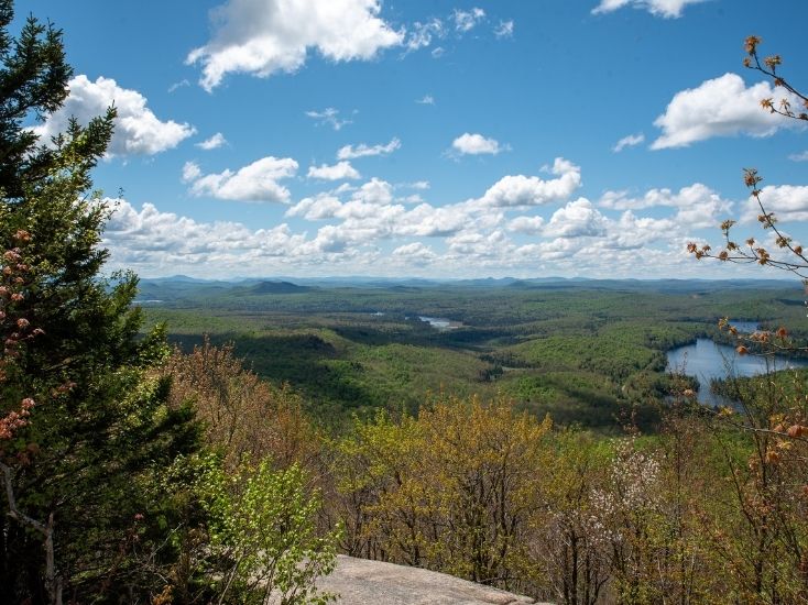 mount Arab lookout in the adirondacks