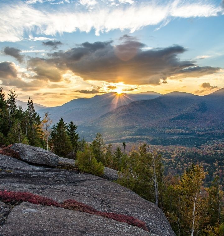 sunrise from mount jo summit