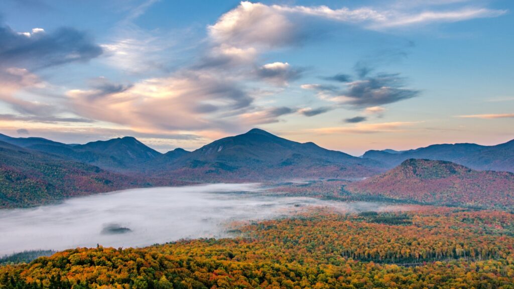 mount van hoevenberg autumn