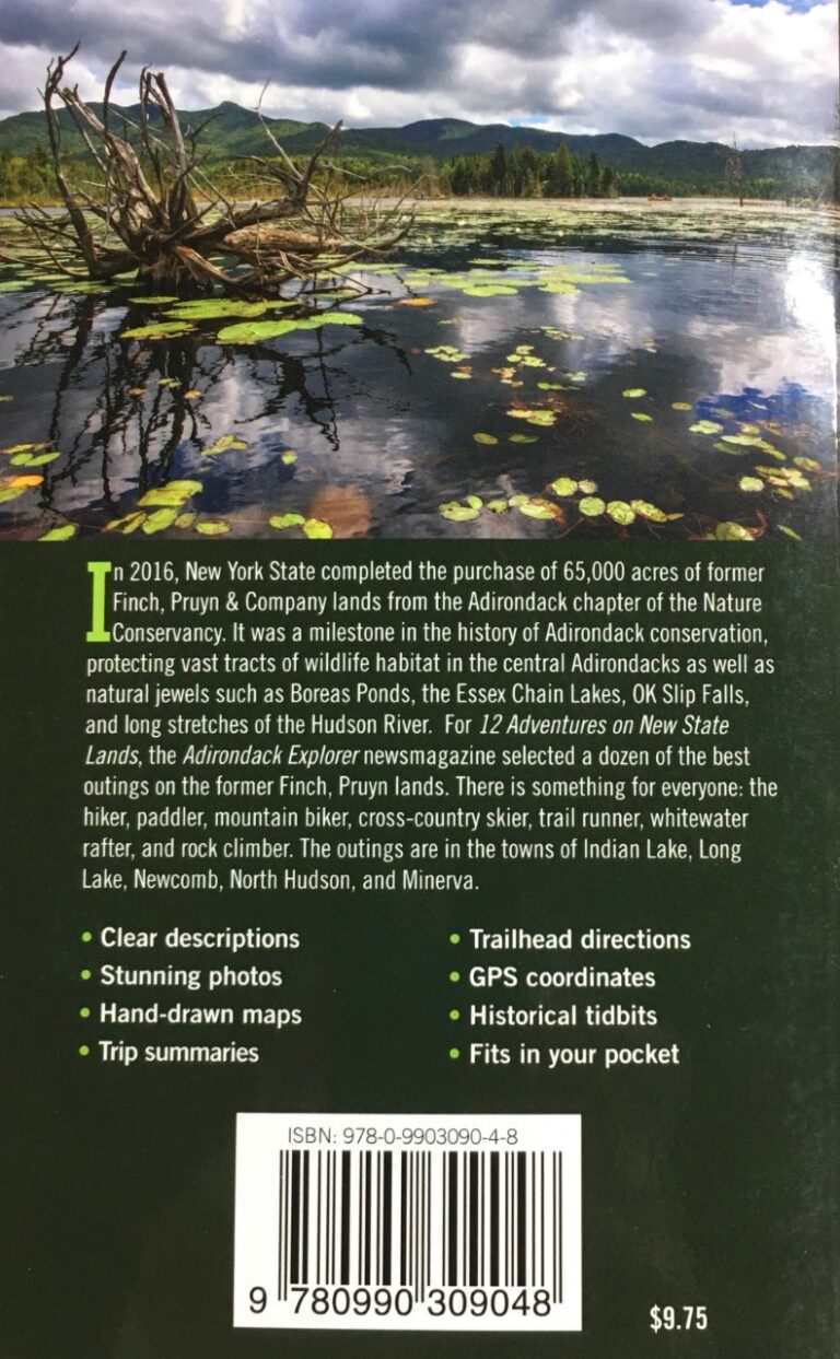 12 Adventures on New State Land