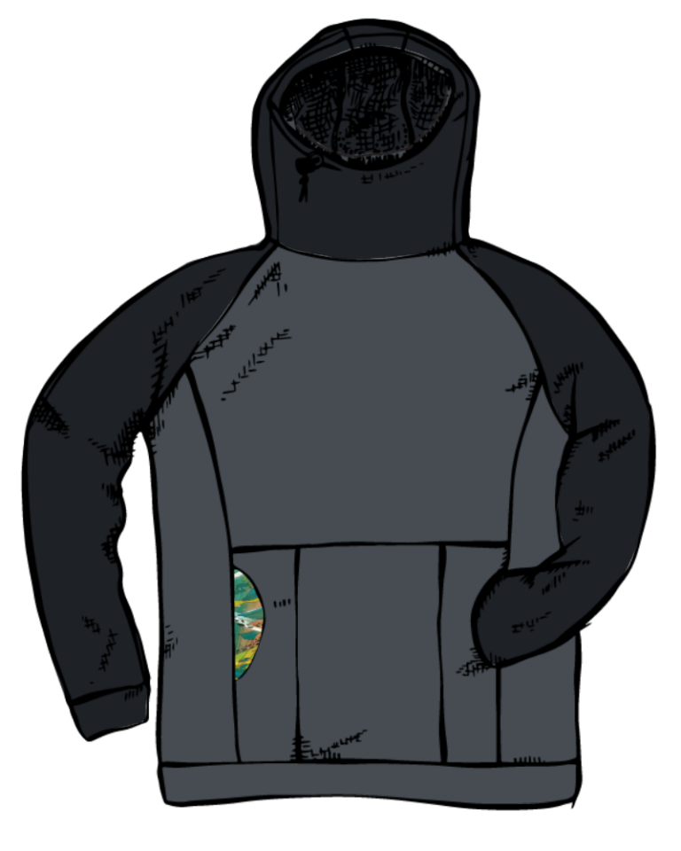 Thuja ~ Custom Burrow Hoodie