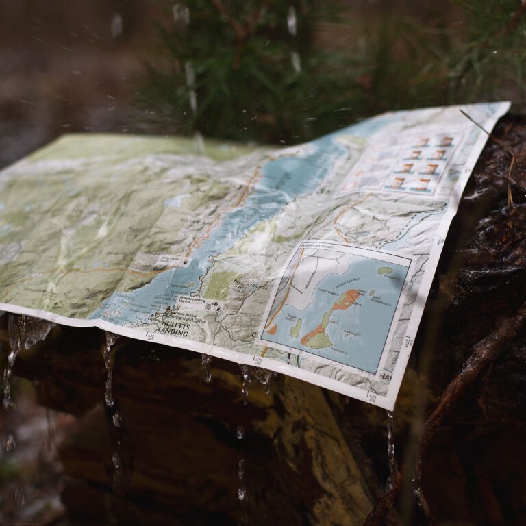 Green Goat Ausable River Fly Fishing Map