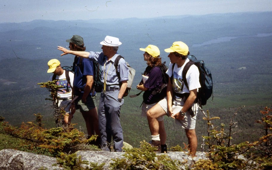 Dr. Edwin Ketchledge training summit stewards in 1995