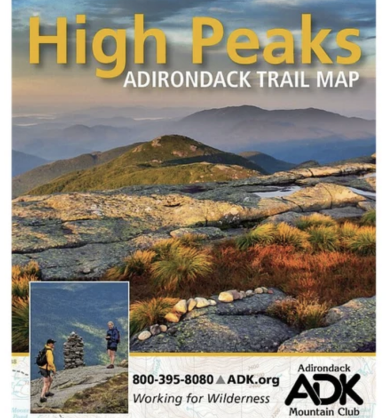 ADK High Peaks Map, 15th Edition