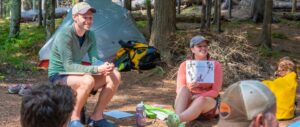 two instructors at a leave no trace level 2 instructor course