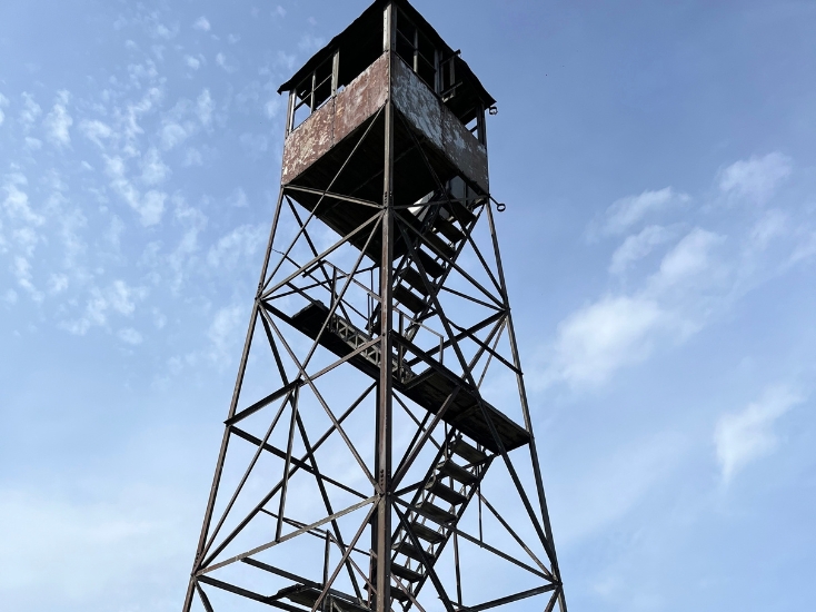 loon lake mountain fire tower